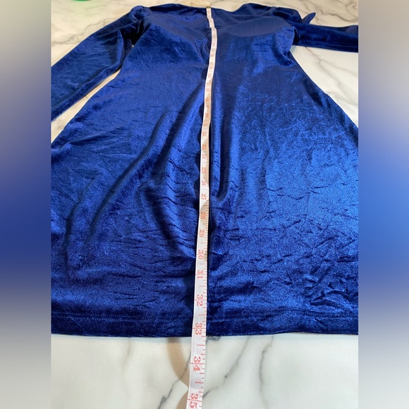 Lily Rose dress, velvet like mini dress size 8 - Picture 13 of 16